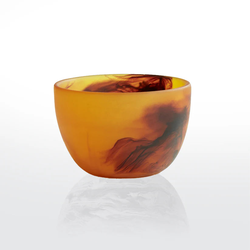Deep Bowl Small - Tortoise Swirl