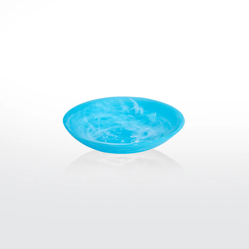 Everyday Small Bowl - Aqua Swirl