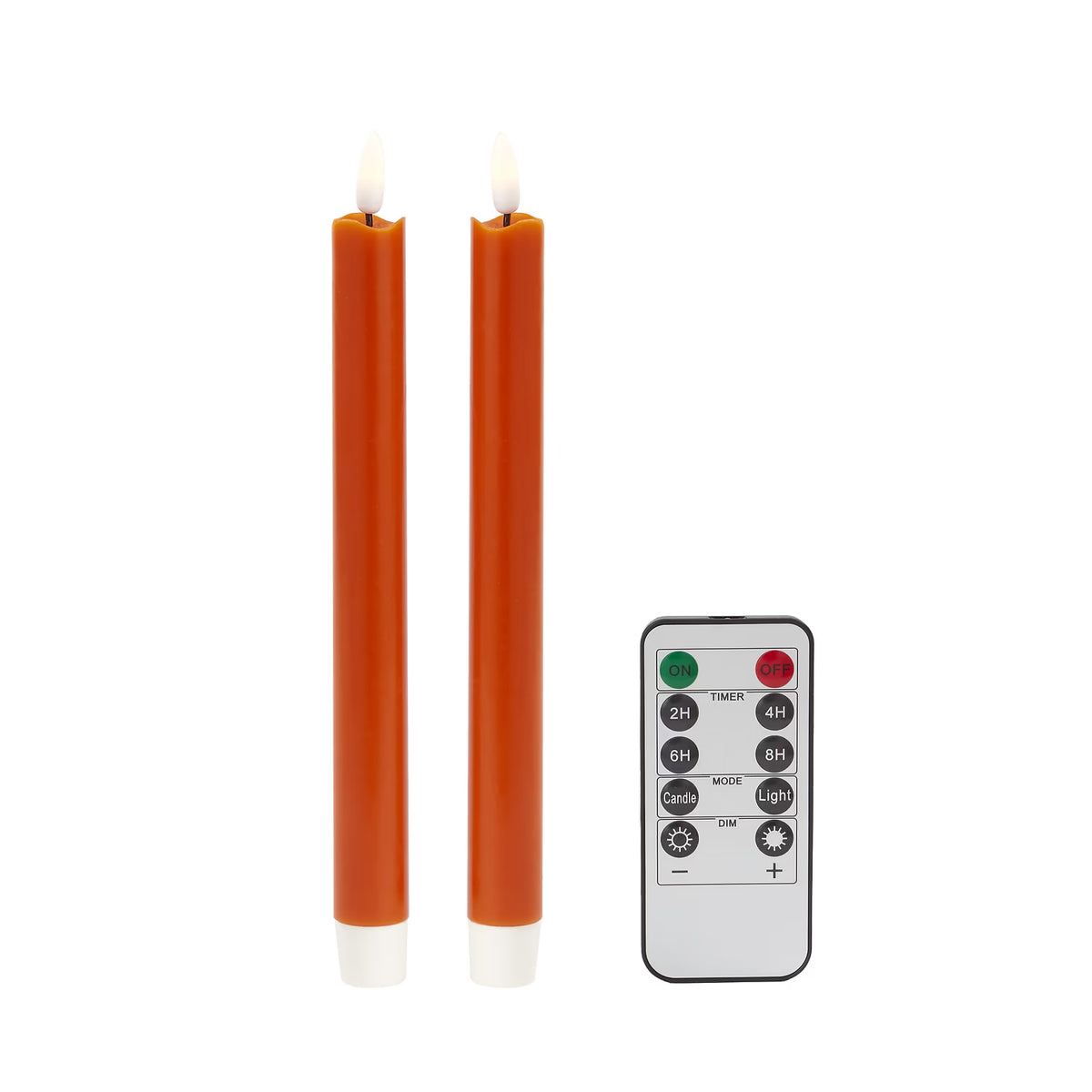 23cm LED Candle Orange