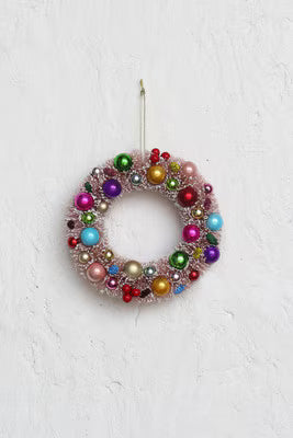 Decorated Blush Wreath, Small
