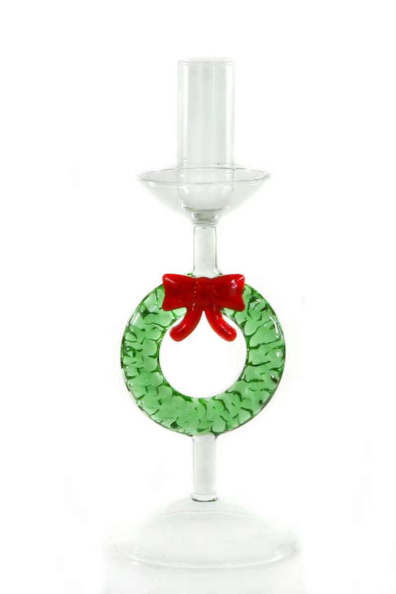 Wreath Candlestick