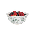Country Estate Winter Frolic Cereal/Ice Cream Bowl - Evergreen