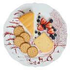 Country Estate Winter Frolic Charger/Platter - Ruby