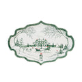 Country Estate Winter Frolic 7" Tray - Evergreen