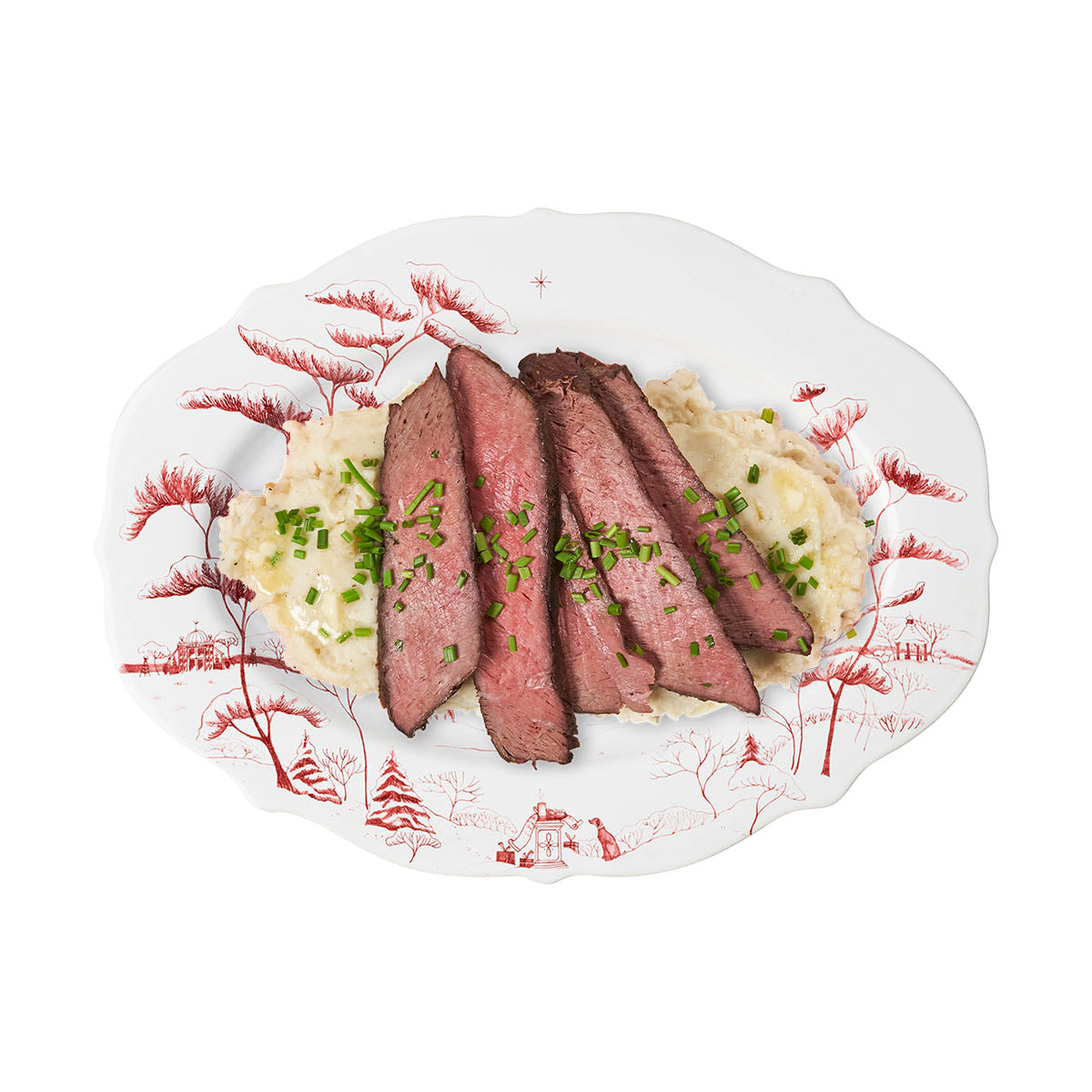 Country Estate Winter Frolic 15" Platter
