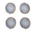 Strata Coaster Set of 4 - Beige/Taupe