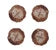 Cedar Coaster Set of 4 - Brown