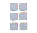 Fiesta Cocktail Napkins Set of 6
