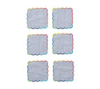 Fiesta Cocktail Napkins Set of 6