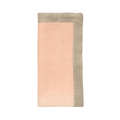 Dip Dye Napkin in Blush & Gold
