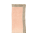 Dip Dye Napkin in Blush & Gold