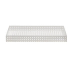 Reed Vanity Tray in White