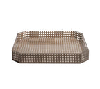 Reed Tray 15 x 15 - Brown
