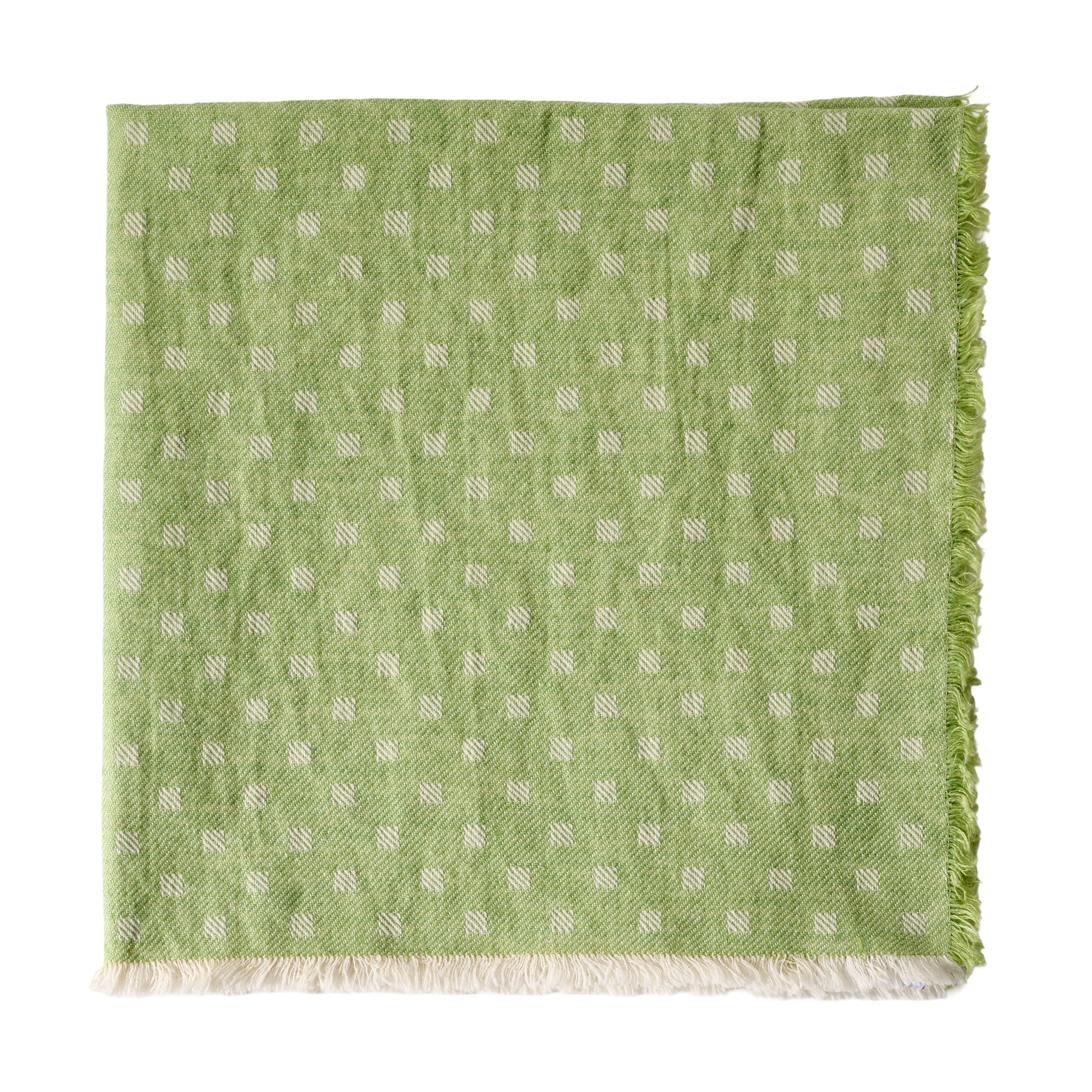 Domino Fringe Napkin Fern
