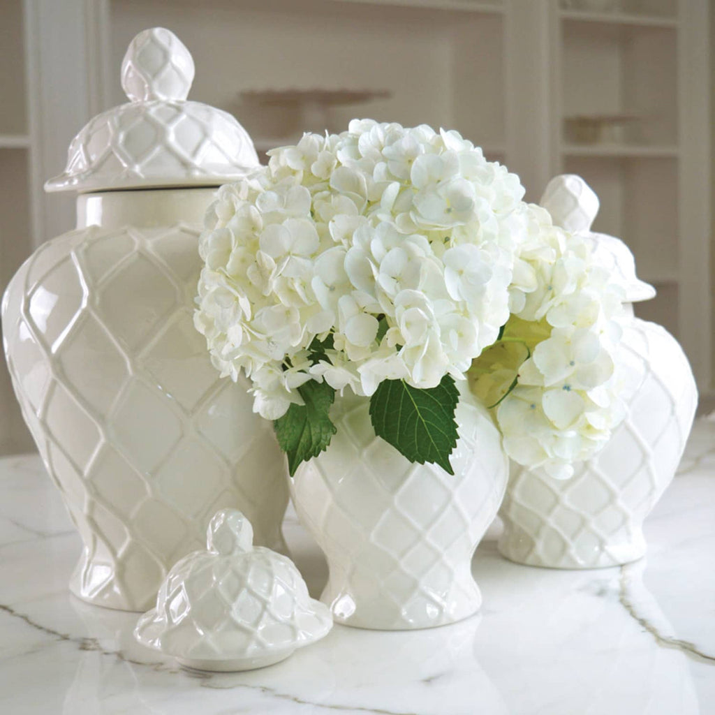 Ginger Jar in White