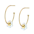 Flower Hoop-La Stacked MOP