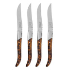 Connoisseur Steak Knives Boxed Set of 4 in Tortoiseshell by French Home