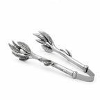 Pewter Olive Pattern Tongs for Nuts and Olives