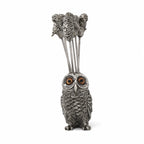 Owl Cheese Pick Set
