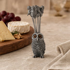 Owl Cheese Pick Set
