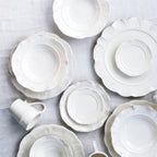 Giorno White Canape Plate