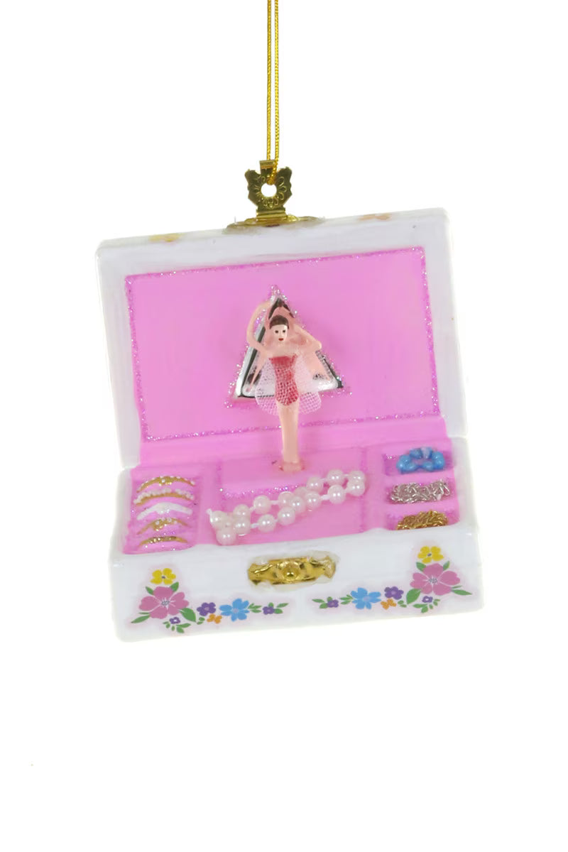 Vintage Ballerina Jewelry Box