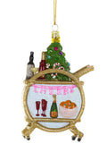 Holiday Bar Cart