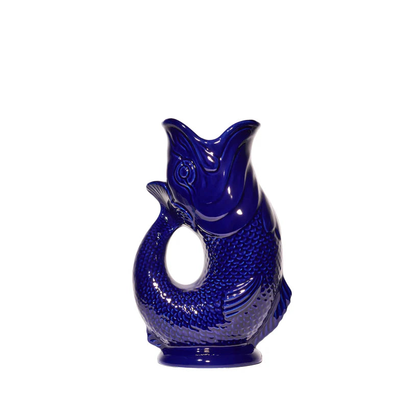 Large Gluggle Jug Cobalt