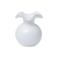 Hibiscus Bud Vase in White