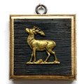 Bourbon Barrel Frame with Stag (3.25" wide)