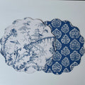 VIDA Regency Chinoiserie Reversible Placemats Set/4