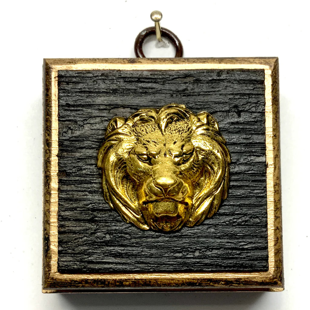 Bourbon Barrel Frame with Lion (2.5” wide)