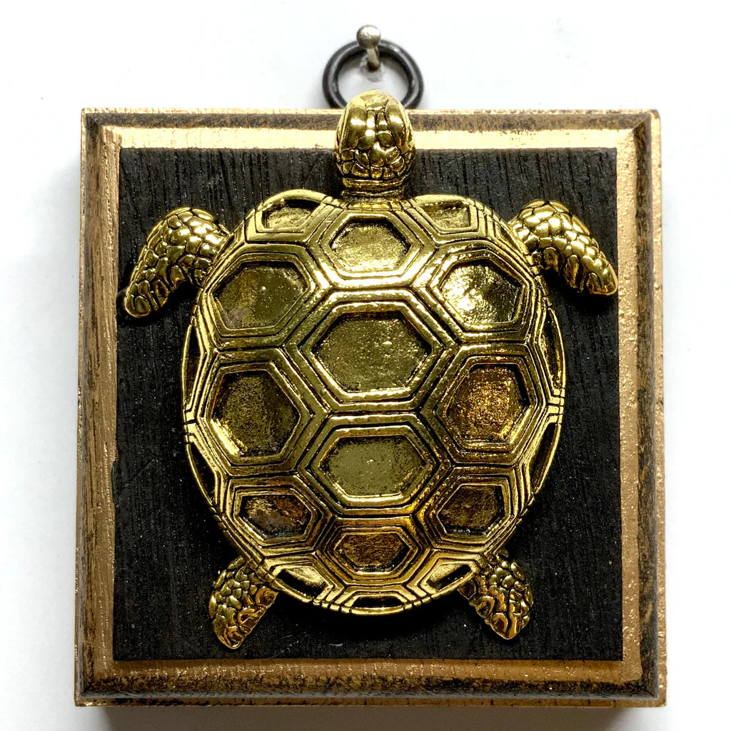 Bourbon Barrel Frame with Turtle (3.25" wide)