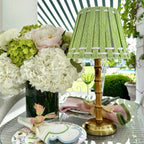 Dalia Green Bamboo Lamp