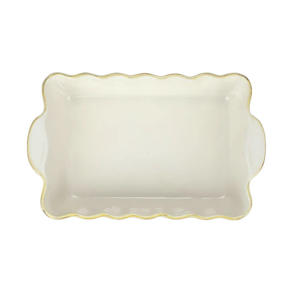 Italian Bakers Cappuccino Medium Rectangular Baker