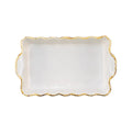 Italian Bakers White Small Rectangular Baker