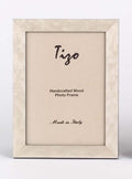 5x7 Wood Frame - White
