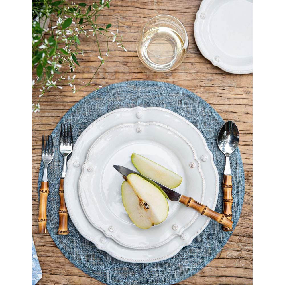 Berry & Thread Whitewash Flared Dinner Plate by Juliska Additional Image-2
