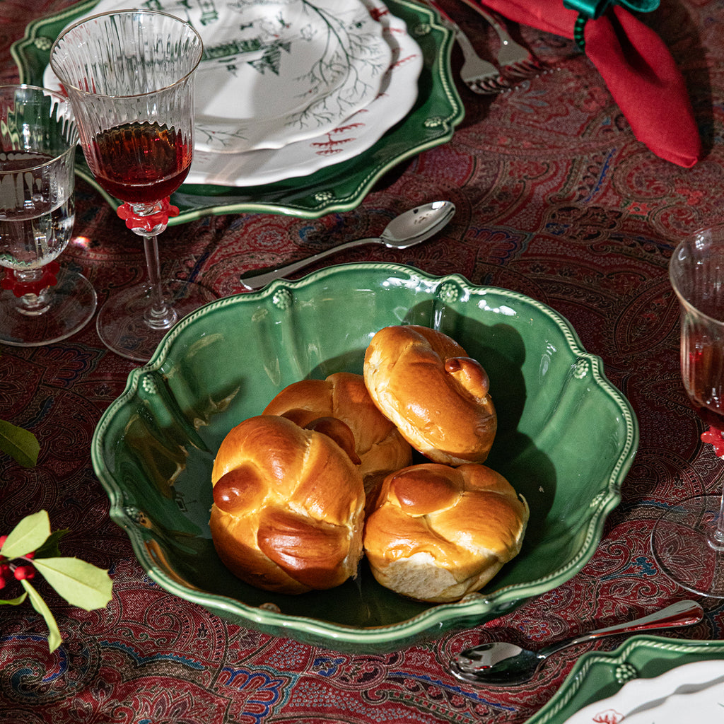 Berry & Thread 13" Serving Bowl - Basil