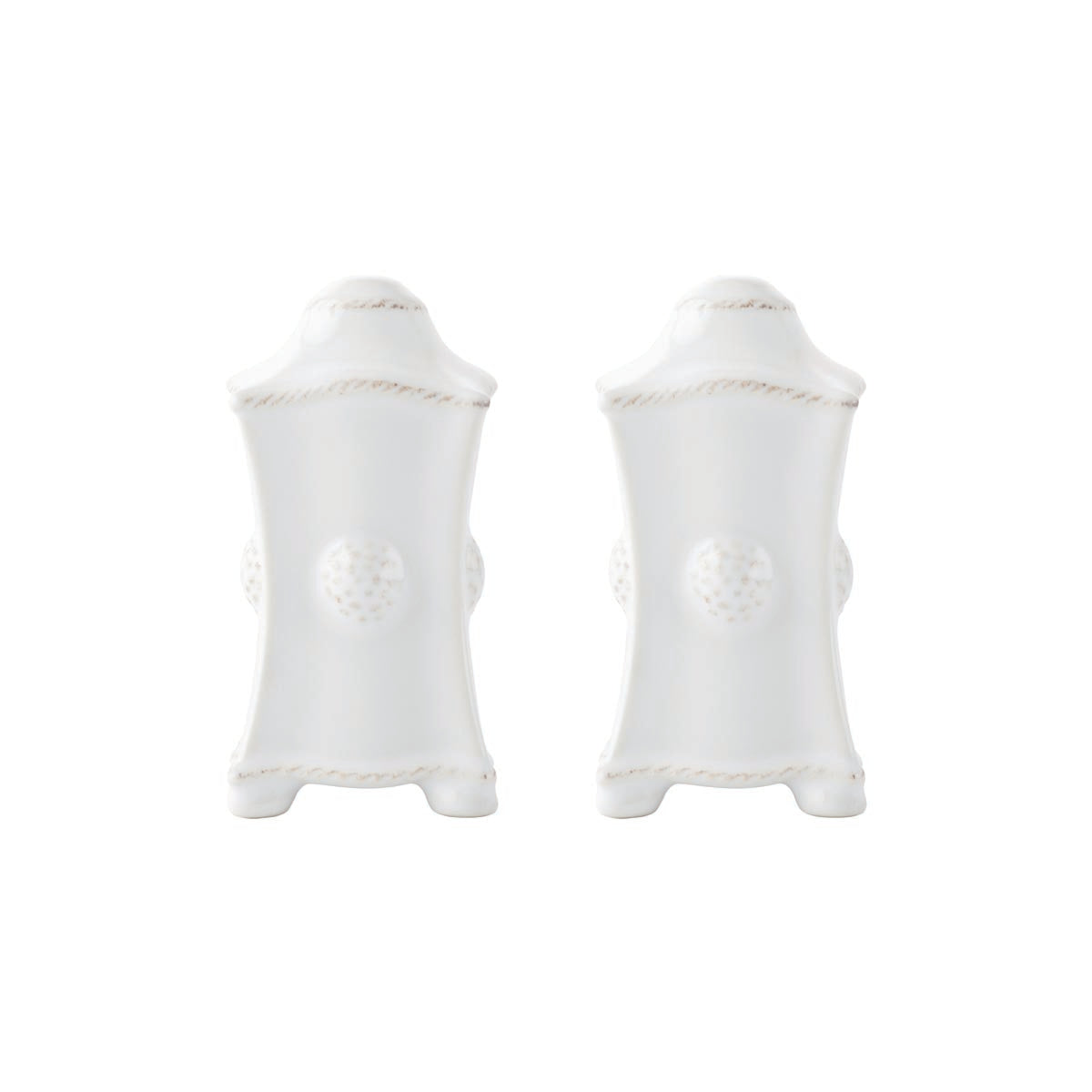 Berry & Thread Salt & Pepper Set / 2 - Whitewash