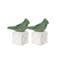 Berry & Thread Bird Topiary Candlestick Set/2 - Multi
