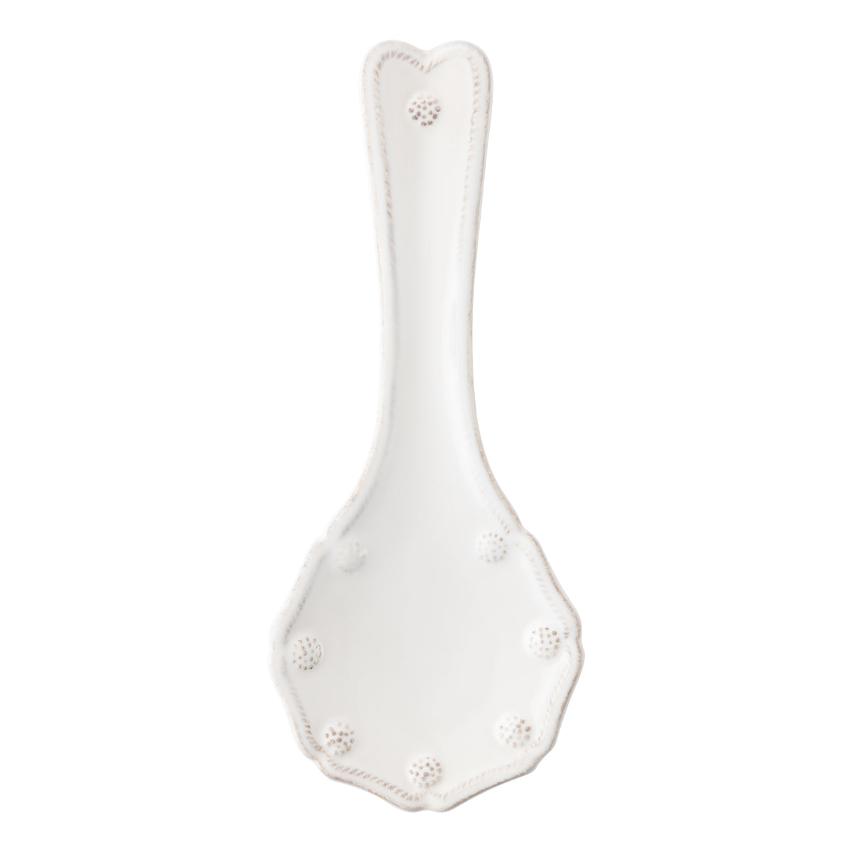 Berry & Thread Spoon Rest - Whitewash
