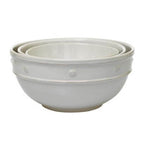 Berry & Thread White Mixing Bowls (Set of 3) by Juliska