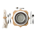 Berry & Thread French Panel White Dinner Plate by Juliska Additional Image-1