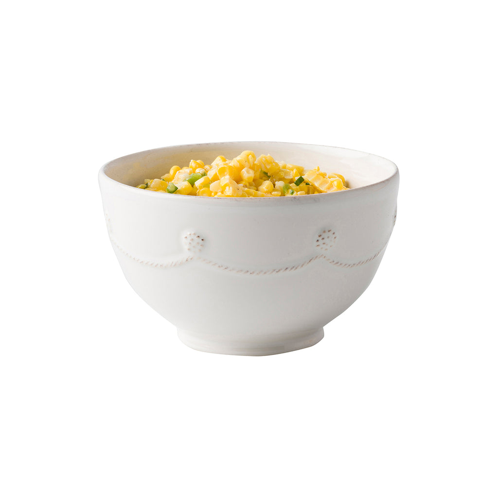 Berry & Thread  Cereal/Ice Cream Bowl - Whitewash