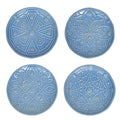 Jardins du Monde Side & Cocktail Plates Set/4 – Chambray