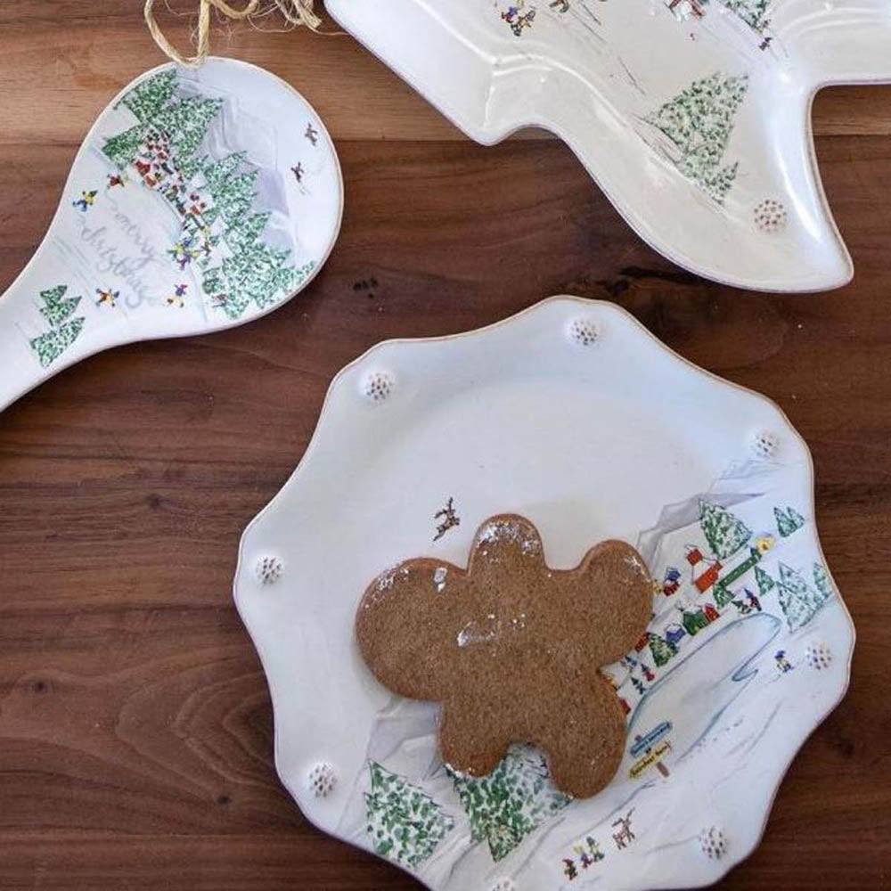 Berry & Thread Dessert/Salad Plate - North Pole by Juliska Additional Image-1