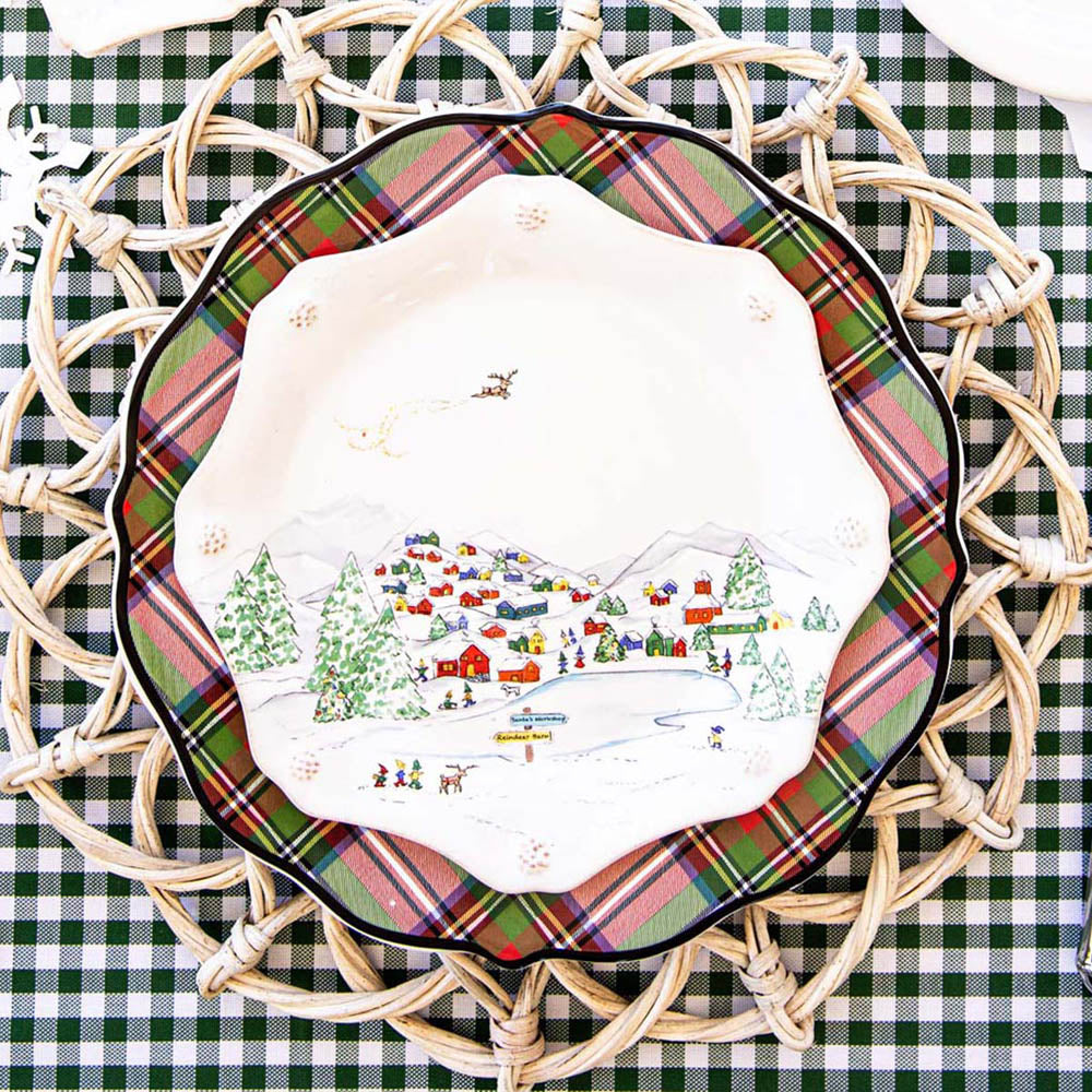Berry & Thread Dessert/Salad Plate - North Pole by Juliska Additional Image-4