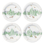 Berry & Thread North Pole Side/Cocktail Plate Assorted Set/4