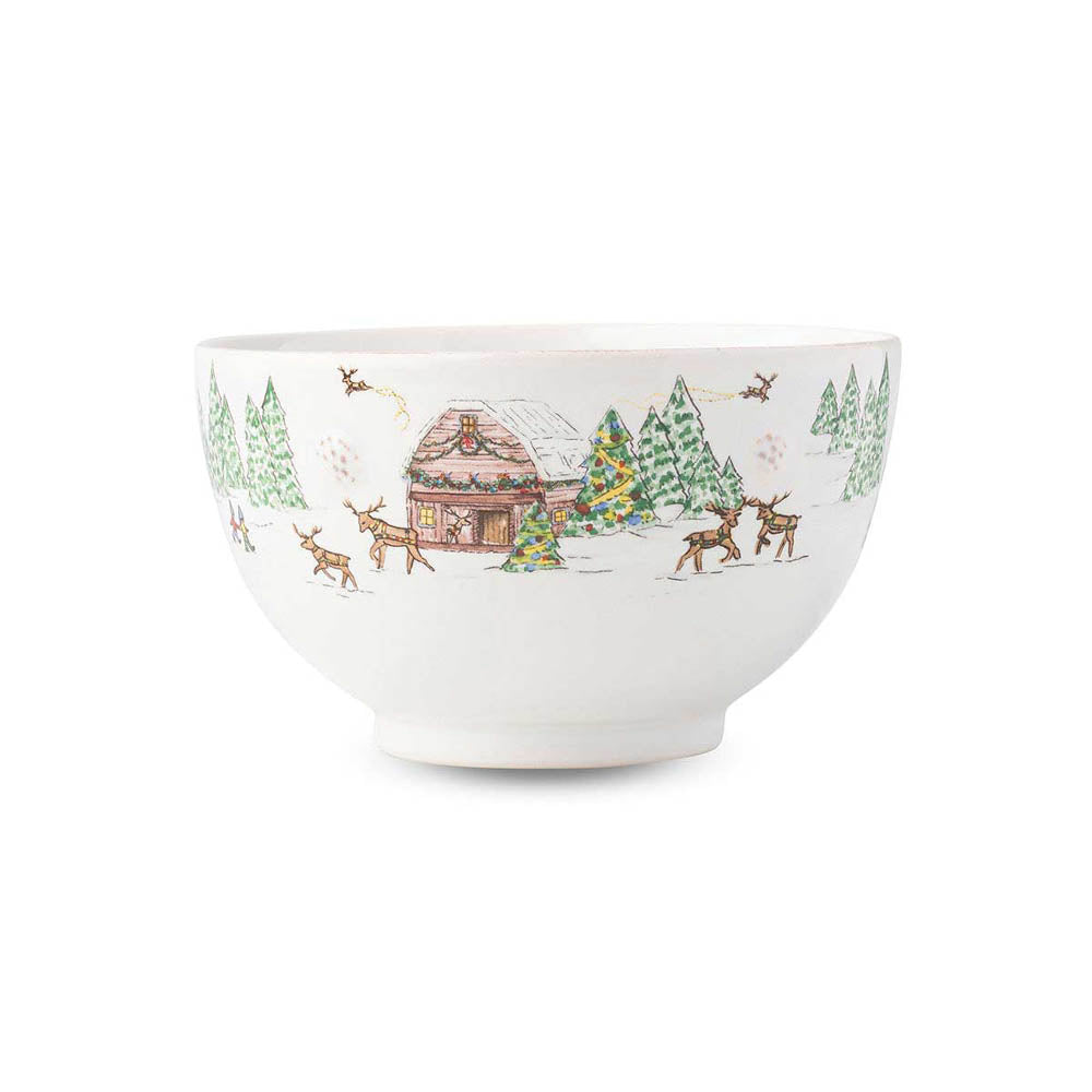 Berry & Thread Cereal Bowl - North Pole by Juliska Additional Image-2